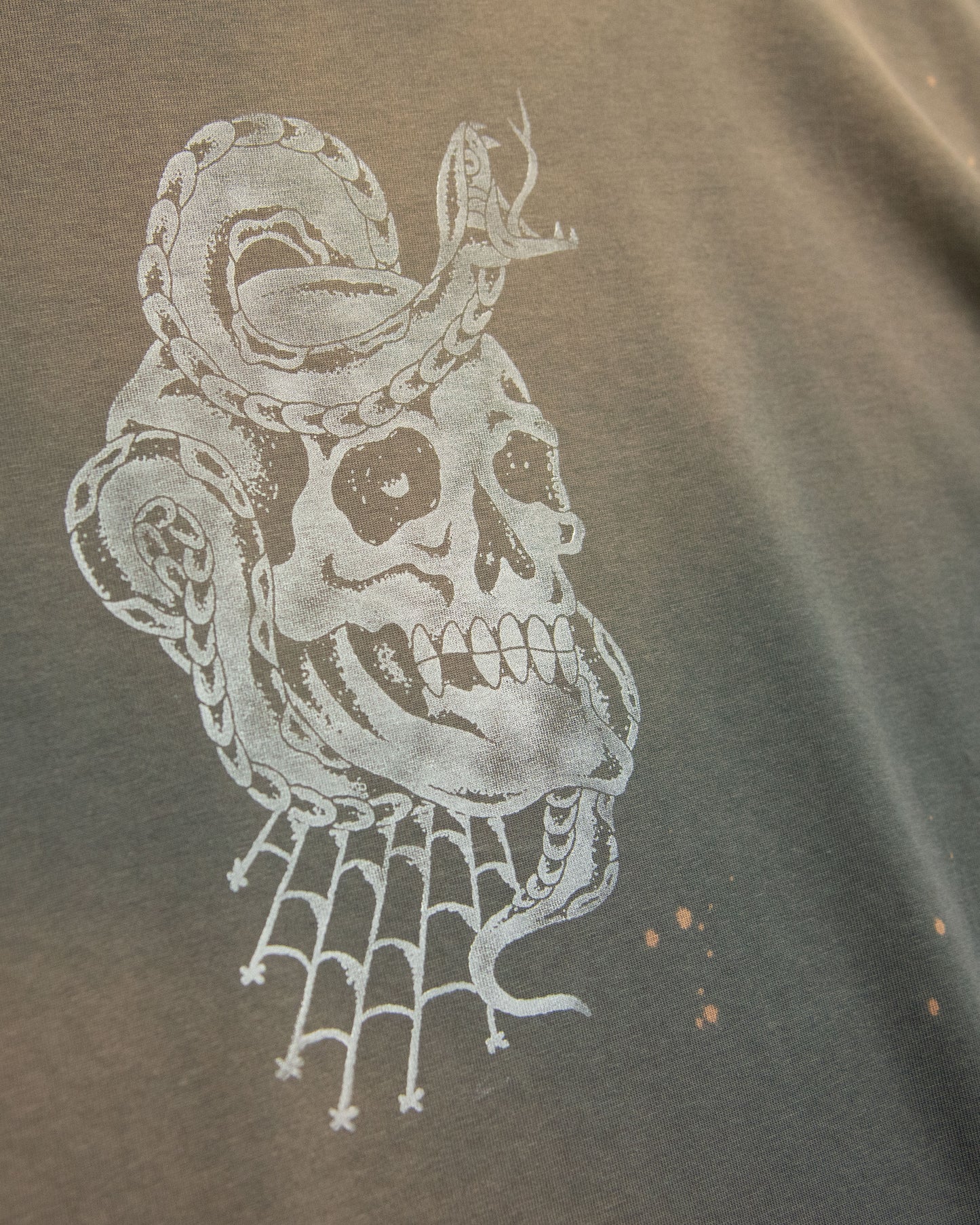 T-SHIRT MCG001  250GSM DISTRESSED AND SUN FADED INK GREY [PRE-ORDER]