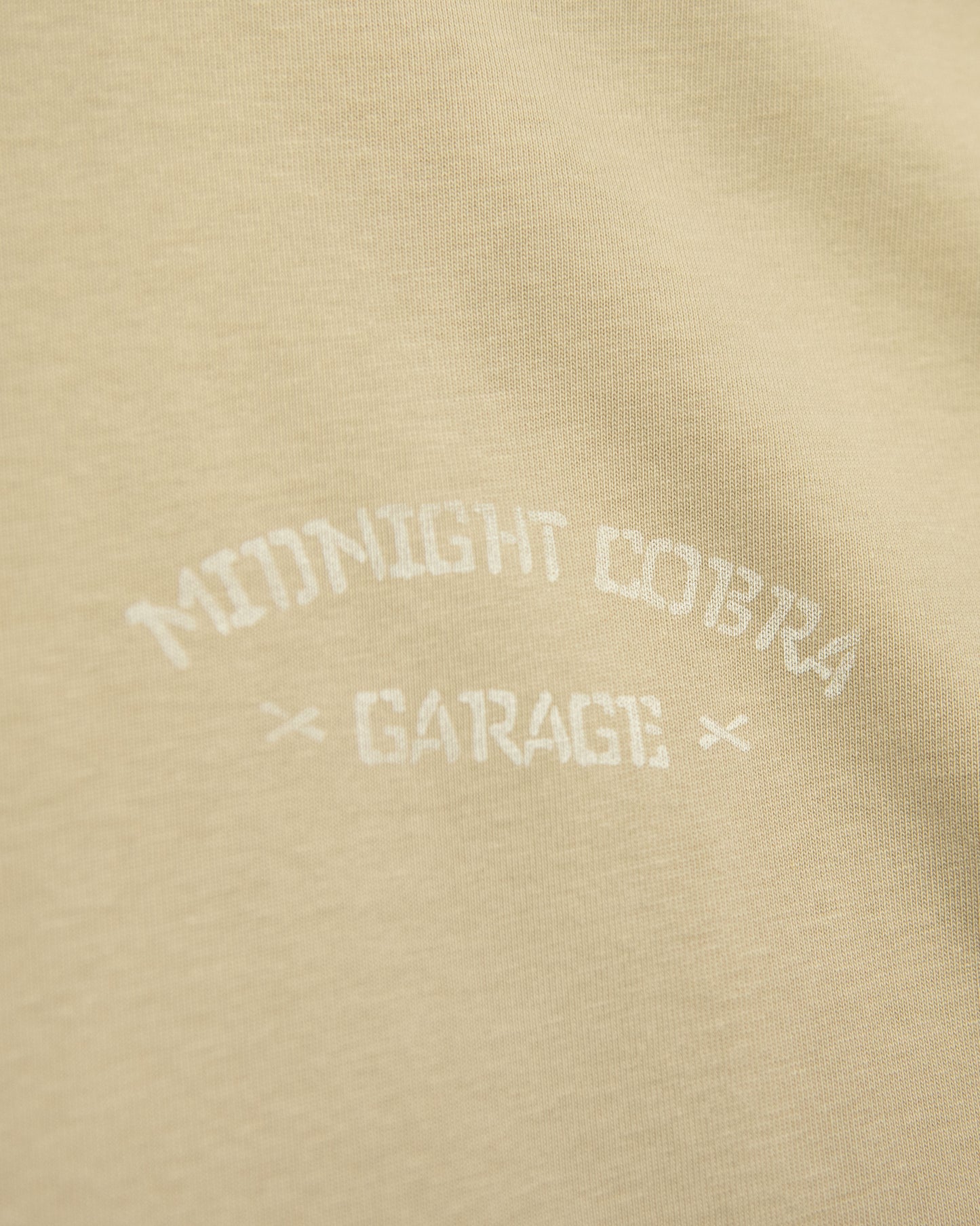 T-SHIRT MCG002 250GSM DISTRESSED AND SUN FADED SAND [PRE-ORDER]