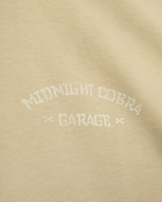 T-SHIRT MCG002 250GSM DISTRESSED AND SUN FADED SAND [PRE-ORDER]