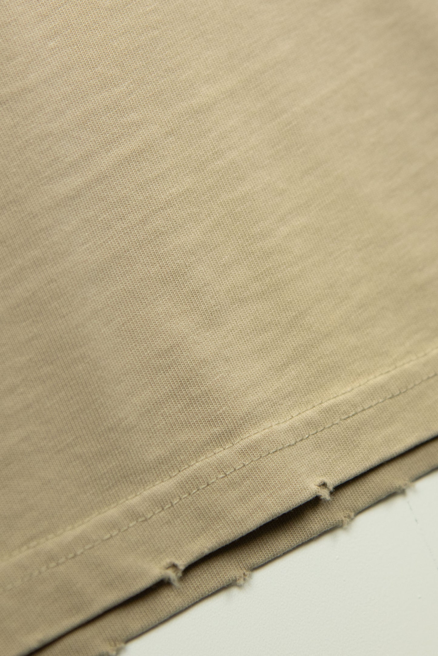 T-SHIRT MCG002 250GSM DISTRESSED AND SUN FADED SAND [PRE-ORDER]