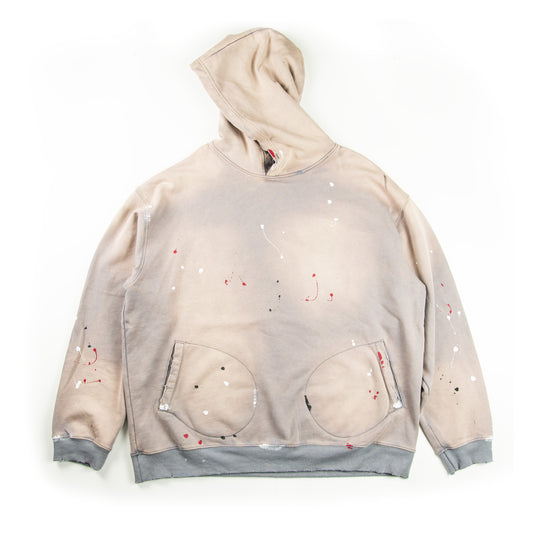 HOODIE MCG006 450GSM DISTRESSED AND SUN FADED